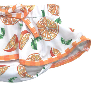 Skirt Bikini - Oranges - Sugar Bee Clothing
