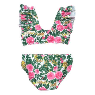 Flutter Bikini - Hawaii Floral - Sugar Bee Clothing