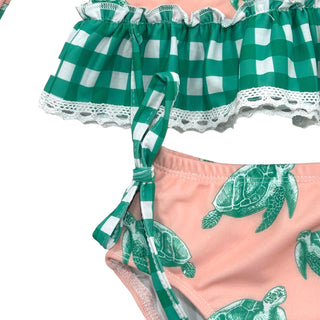Rashguard Tankini - Sea Turtles - Sugar Bee Clothing