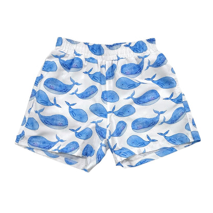 Swim Shorts - Whales