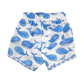 Swim Shorts - Whales - Sugar Bee Clothing