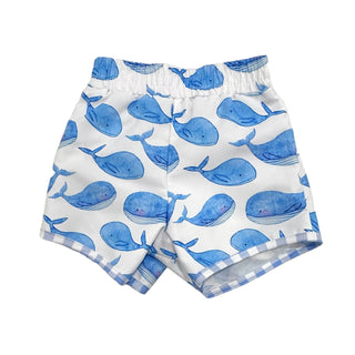 Swim Shorts - Whales - Sugar Bee Clothing