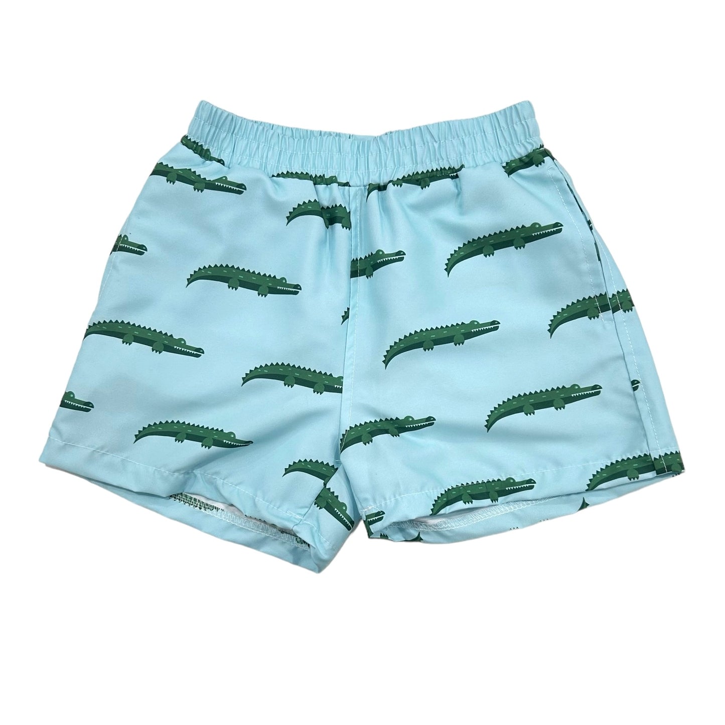 Swim Shorts - Blue Alligator