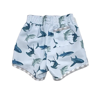 Swim Shorts - Sharks - Sugar Bee Clothing