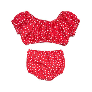 Retro Bikini - Red Dots - Sugar Bee Clothing
