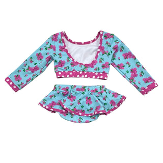 Skirt Bikini - Bougainvillea - Sugar Bee Clothing