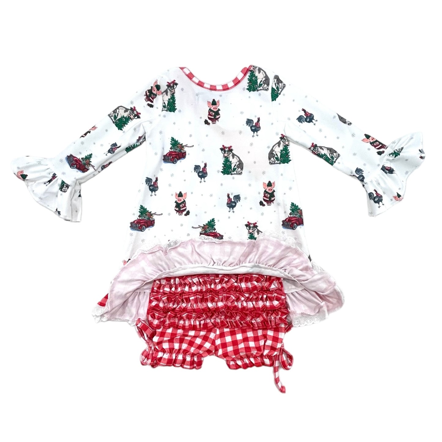 Gown with Bloomers - Christmas on the Farm Holiday Lounge PREORDER