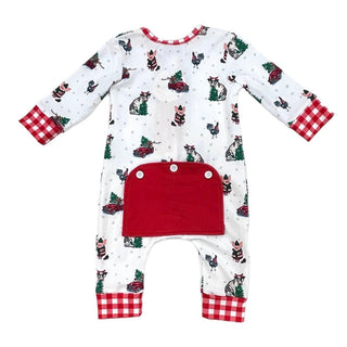 Buttflap Pajamas - Christmas On The Farm Holiday Lounge - Sugar Bee Clothing