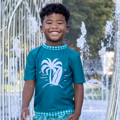 Short Sleeve Rashguard - Camp Coastal