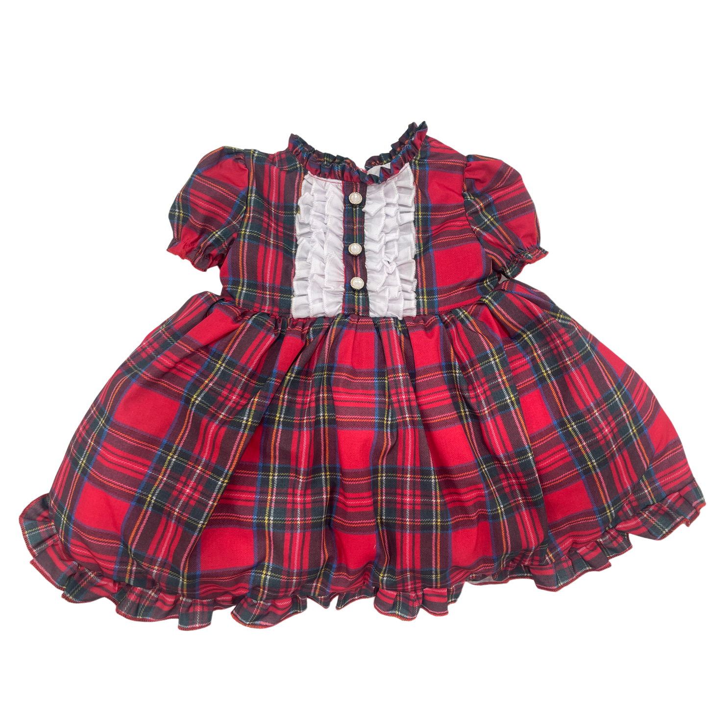 Isabella Pettiskirt Dress - Tartan