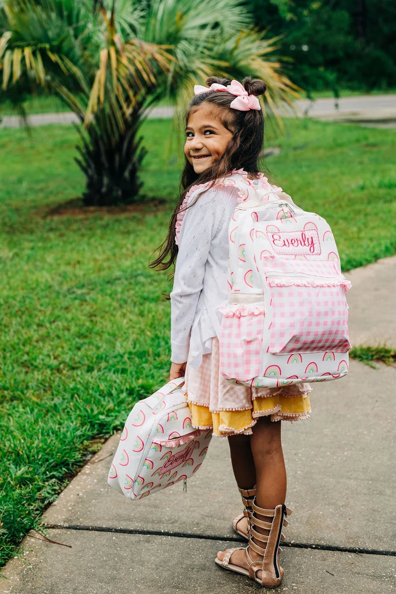 Rainbow school bag sale