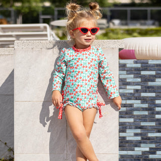 Ruffle Bottom - Cherry Jubilee - Sugar Bee Clothing