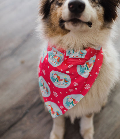 Christmas Unicorn - Pet Bandana