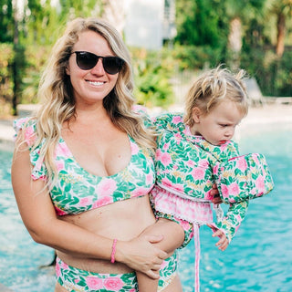 Flutter Bikini - Hawaii Floral - Sugar Bee Clothing