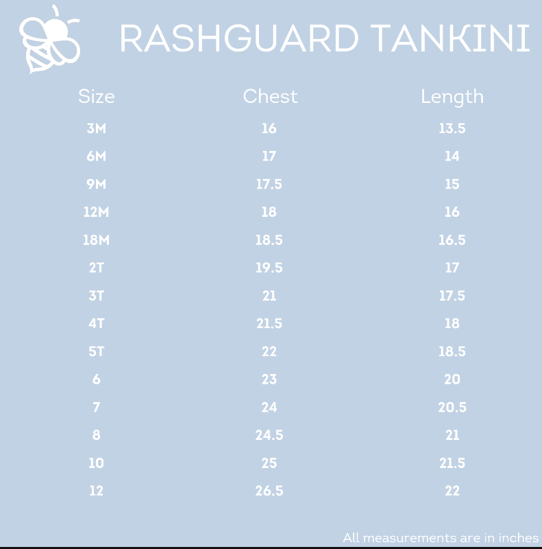 Rashguard Tankini - Sea Turtles
