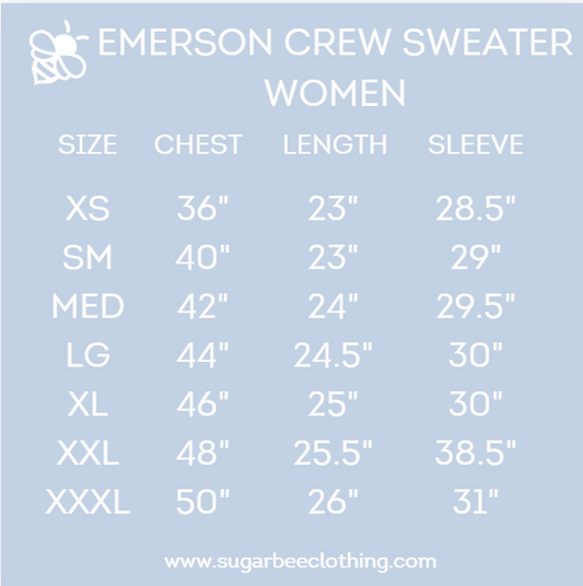 Emerson - White Merry Patch Sweater