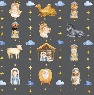 Gown with Bloomers - Manger Holiday Lounge - Sugar Bee Clothing