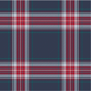 Winter Plaid - Pet Bandana Holiday Lounge - Sugar Bee Clothing