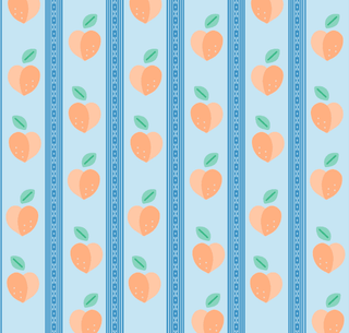 Rashguard Tankini - Palmetto Peaches - Sugar Bee Clothing