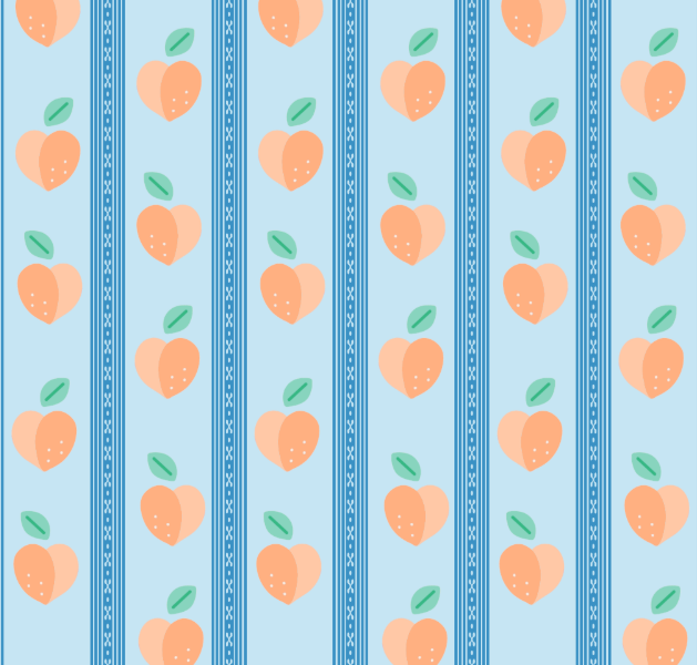 Swim Towel - Palmetto Peaches