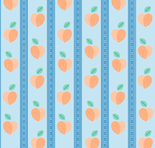 Swim Towel - Palmetto Peaches - Sugar Bee Clothing