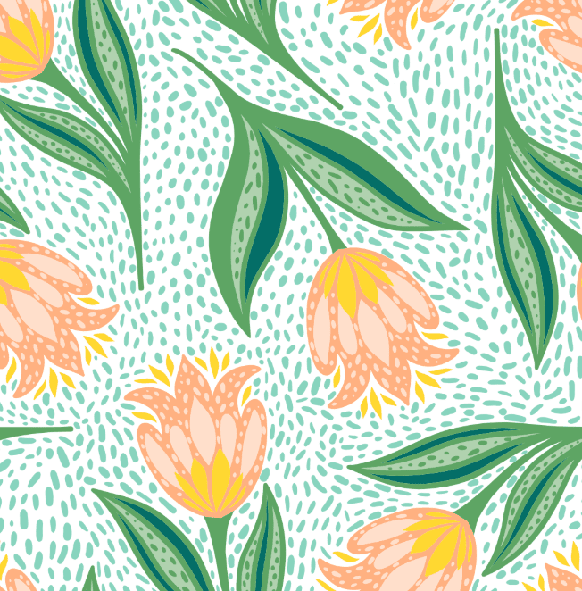 Heidi SS Polo Dress - Garden Club - Sugar Bee Clothing