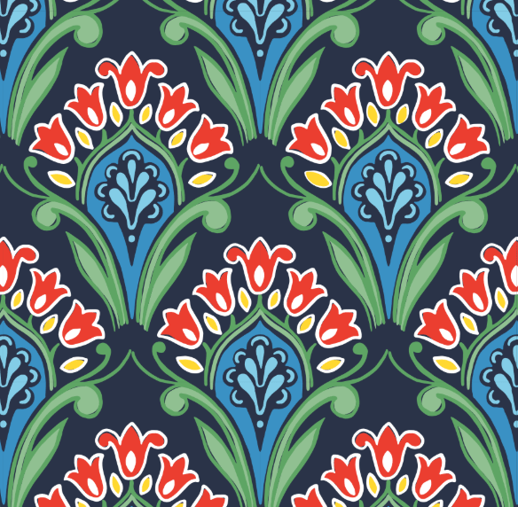 Charlene Strappy Dress - Portside Petals - Sugar Bee Clothing