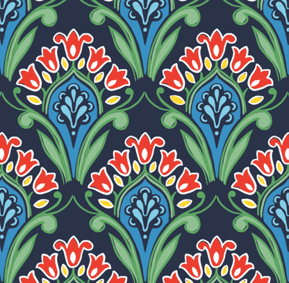 Charlene Strappy Dress - Portside Petals - Sugar Bee Clothing