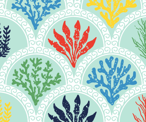 Ella Overalls - Coral Cove - Sugar Bee Clothing