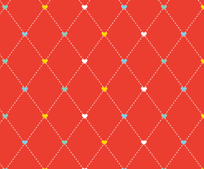 Callie 2 Tier Ruffle Skort - Harbor Hearts - Sugar Bee Clothing