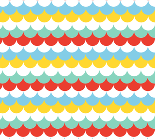 Baby Joanne Bow Bubble - Seaside Scallops - Sugar Bee Clothing