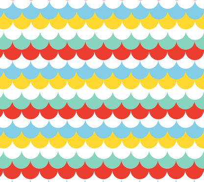 Baby Joanne Bow Bubble - Seaside Scallops - Sugar Bee Clothing