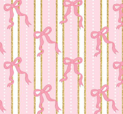 Lunch Bag - Pink Bows - Sugar Bee Clothing
