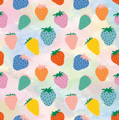 Backpack - Strawberries - Sugar Bee Clothing