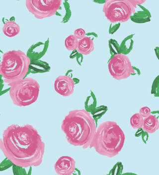 Watercolor Roses - Jewelry Box