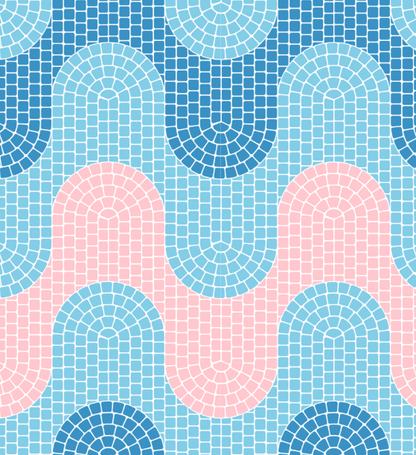 Davis Polo - Tidepool Twist - Sugar Bee Clothing