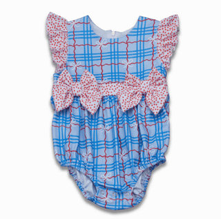 Baby Joann Bow Bubble - All - American Bow - Sugar Bee Clothing