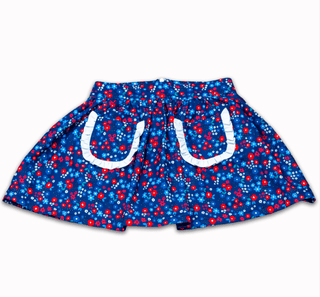 Loretta Ruffle Pocket Skort - Freedom Fields - Sugar Bee Clothing