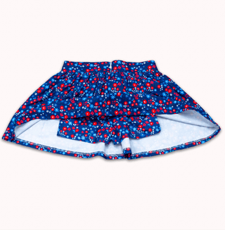 Loretta Ruffle Pocket Skort - Freedom Fields - Sugar Bee Clothing