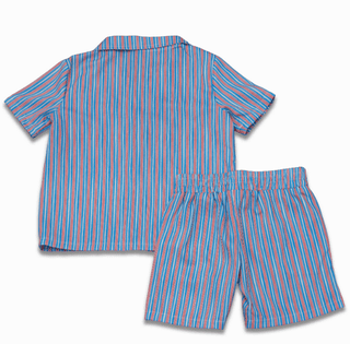 Craig Woven Short Set - USA Stripes - Sugar Bee Clothing