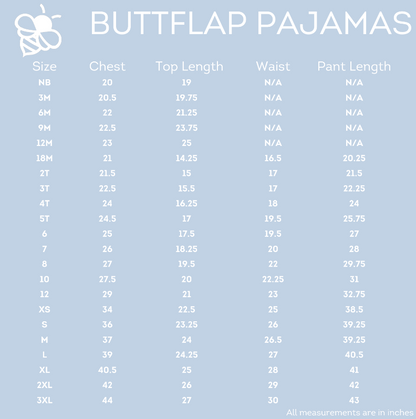 Ruffle Buttflap Pajamas- Espresso Mountain Animals