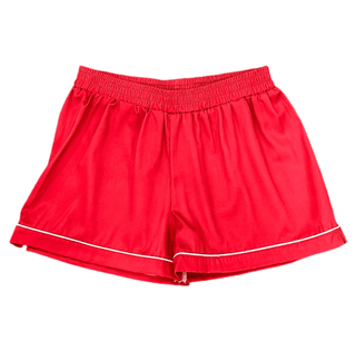 Charlie Satin Separates - Red Shorts - Sugar Bee Clothing