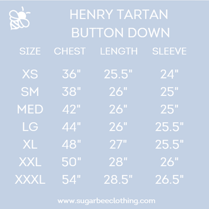 Henry - Tartan Button Down