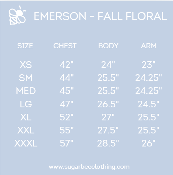 Emerson Crew Sweater - Fall Floral