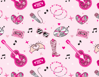 Charlie Satin Short Set - Pop Star - Sugar Bee Clothing