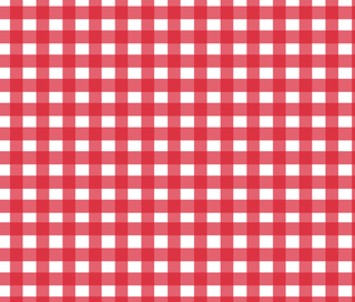 Lauren Ruffle Tank - Red Gingham - Sugar Bee Clothing