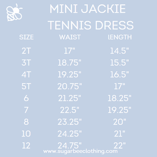 Mini Jackie Pleated Tennis Dress - Diamonds - Sugar Bee Clothing