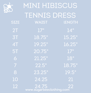 Mini Dallas Halter Tennis Dress - Teal Hibiscus - Sugar Bee Clothing