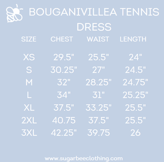 Jackie Halter Pleated Tennis Dress - Red Bougainvillea - Sugar Bee Clothing