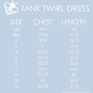 Marie Tank Twirl Dress - Spring Chickens - Sugar Bee Clothing